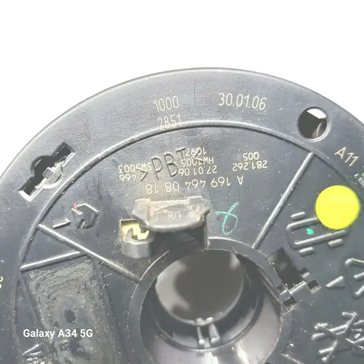 Mercedes-Benz C W203 (2000 - 2007) A2035405645 Контактное кольцо SRS — фото 5