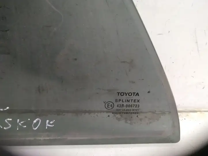 Toyota Avensis T250 (2006 - 2009) 43R006723 Форточка двери — фото 3