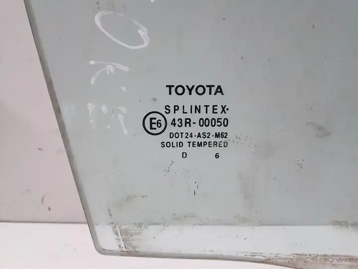 Toyota Avensis T250 (2006 - 2009) 43R00050 Стекло передней двери — фото 3
