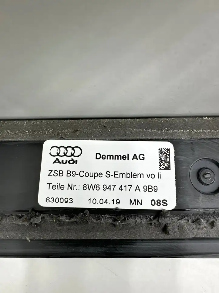 Audi A5 (2016 - ) 8W6947417A Внутренняя отделка переднего порога — фото 4