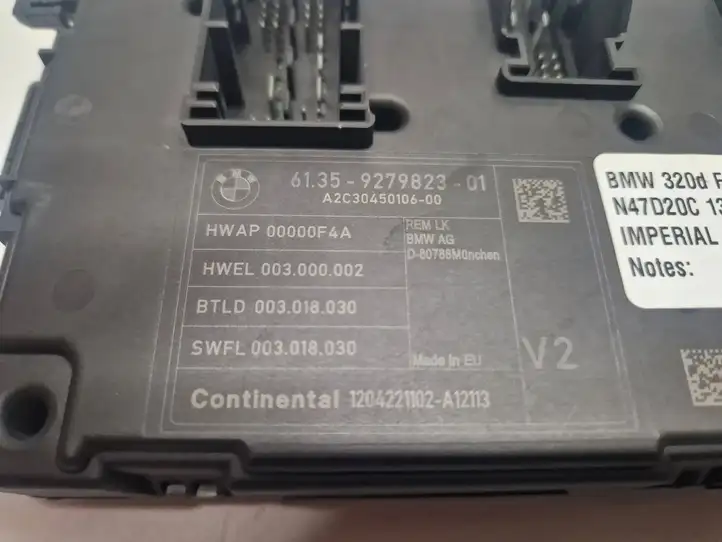 BMW 3 F30 F35 F31 (2012 - 2018) 9279823 Прочие блоки управления — фото 4