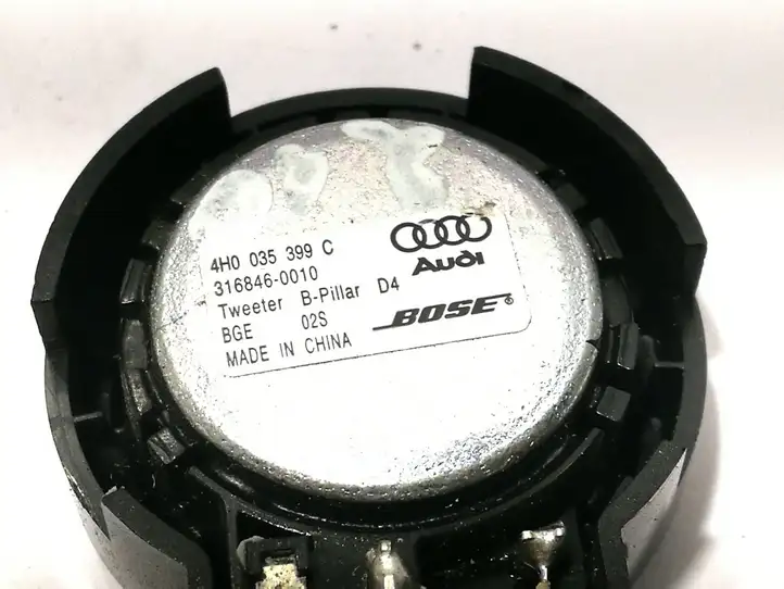 Audi A8 S8 D4 4H (2010 - 2014) 4H0035399C Твитер передней двери — фото 3