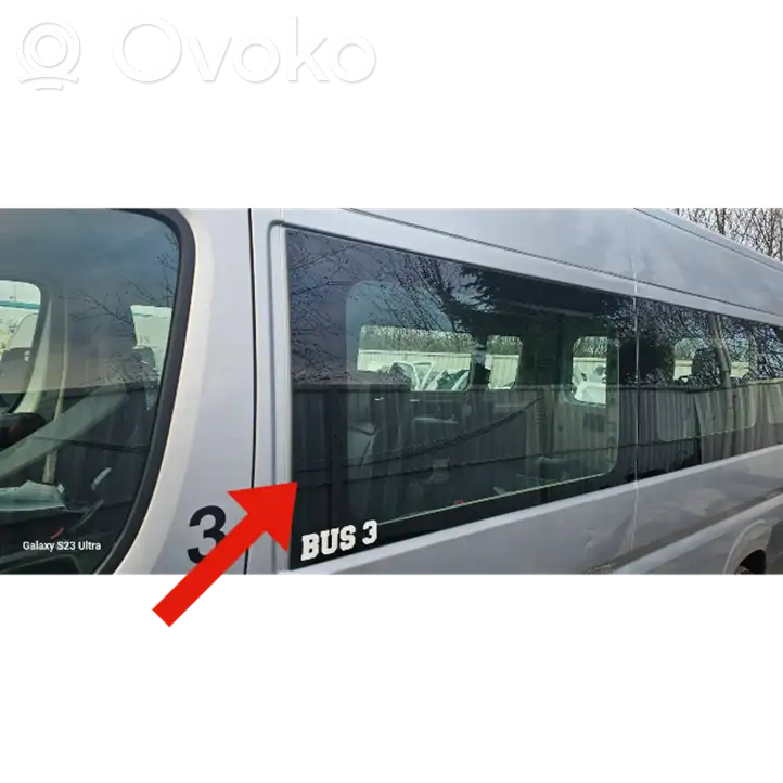 Peugeot Boxer (2007 - 2014) 43R00320 Боковое стекло в середине кузова — фото 2