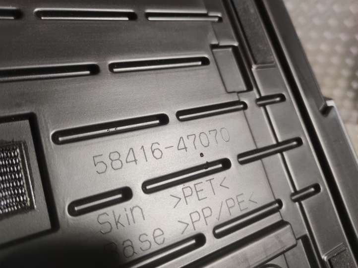 Toyota Prius (XW30) (2009 - 2015)  5841647070 Пол багажника