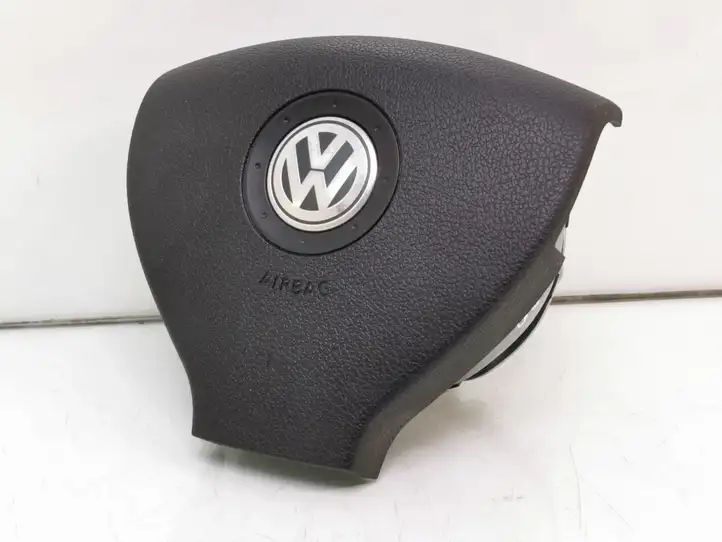 Volkswagen Touran I (2003 - 2010) 610079601C Подушка безопасности руля — фото 2