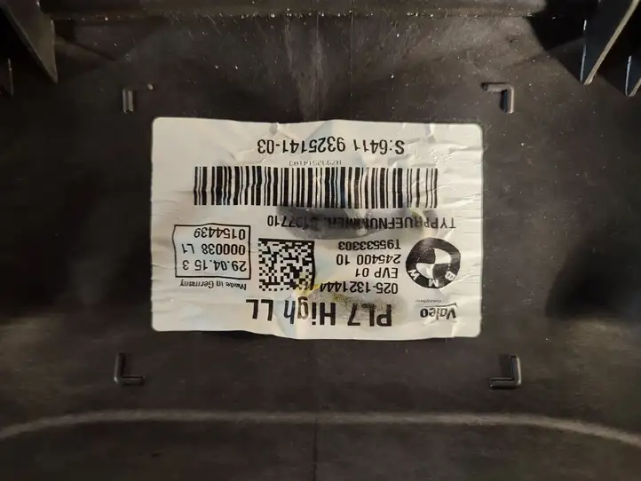 BMW 3 F30 F35 F31 (2012 - 2018) 9325141 Комплект системы вентиляции салона — фото 11
