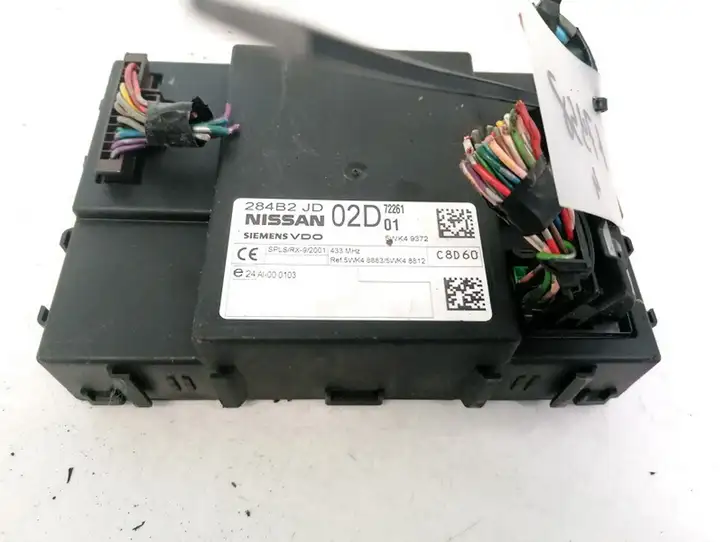 Nissan Qashqai (2006 - 2010) 284B2JD02D Модуль комфорта — фото 2