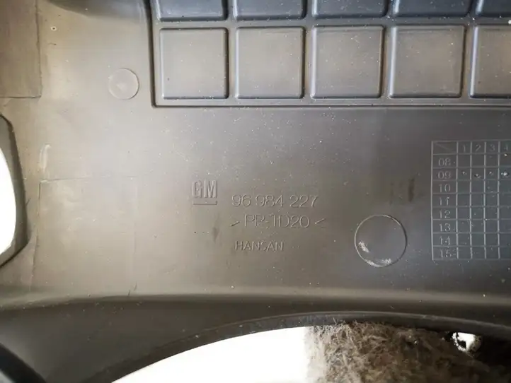 Chevrolet Cruze (2009 - 2012) 96984227 Обшивка рулевой колонки — фото 3