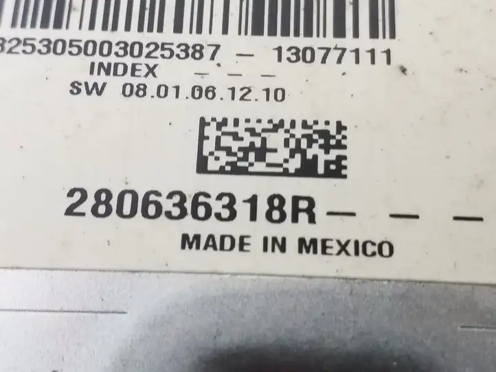 Renault Megane III (2009 - 2016) 280636318R Усилитель звука — фото 4
