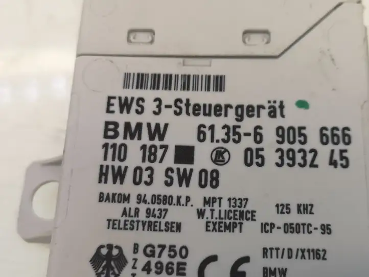 BMW 3 E46 (1998 - 2005) 6905666 Блок иммобилайзера — фото 2