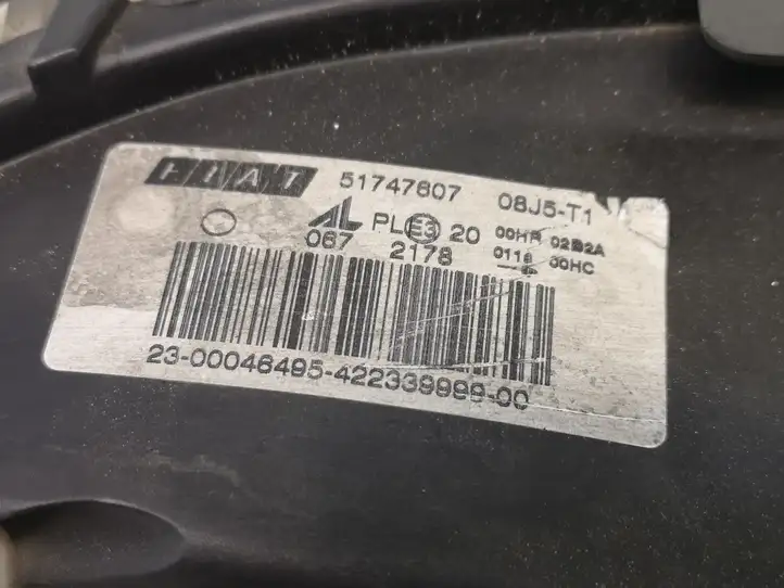 Fiat Idea (2003 - 2016) 51747607 Передняя фара — фото 7