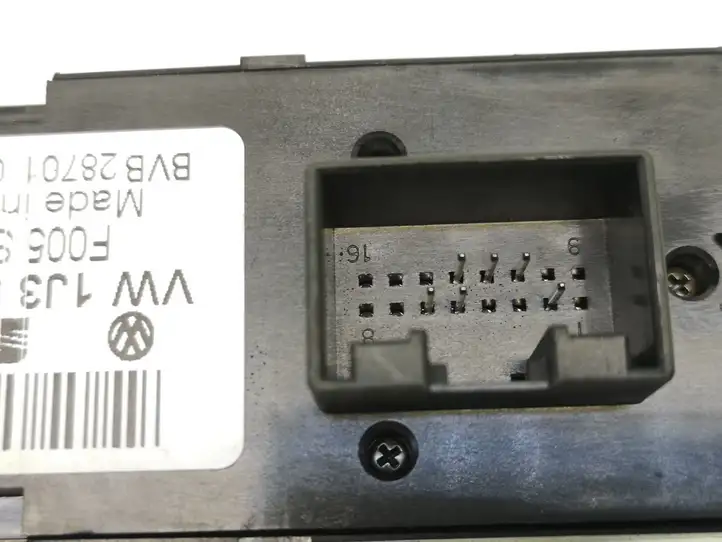 Volkswagen PASSAT B5.5 (2001 - 2005) 1J3959857B Блок кнопок стеклоподъемников — фото 3