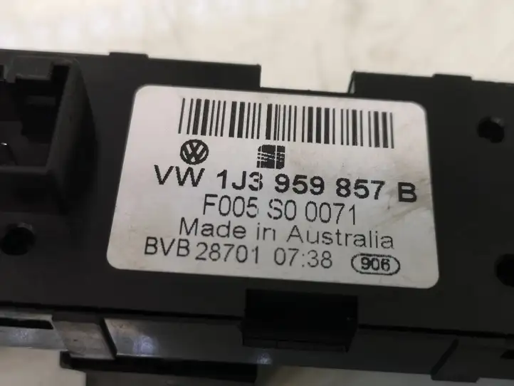 Volkswagen PASSAT B5.5 (2001 - 2005) 1J3959857B Блок кнопок стеклоподъемников — фото 4