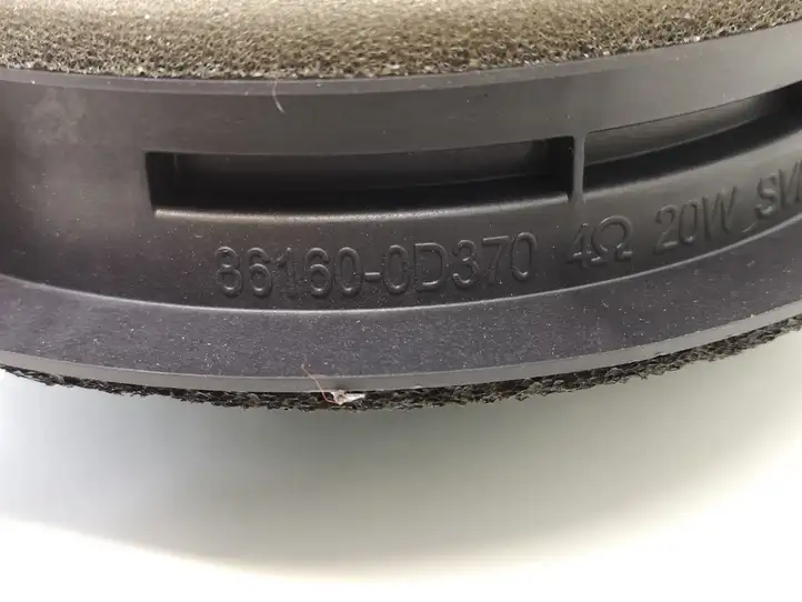 Toyota Yaris (2014 - 2019) 861600D370 Динамики задних дверей — фото 2
