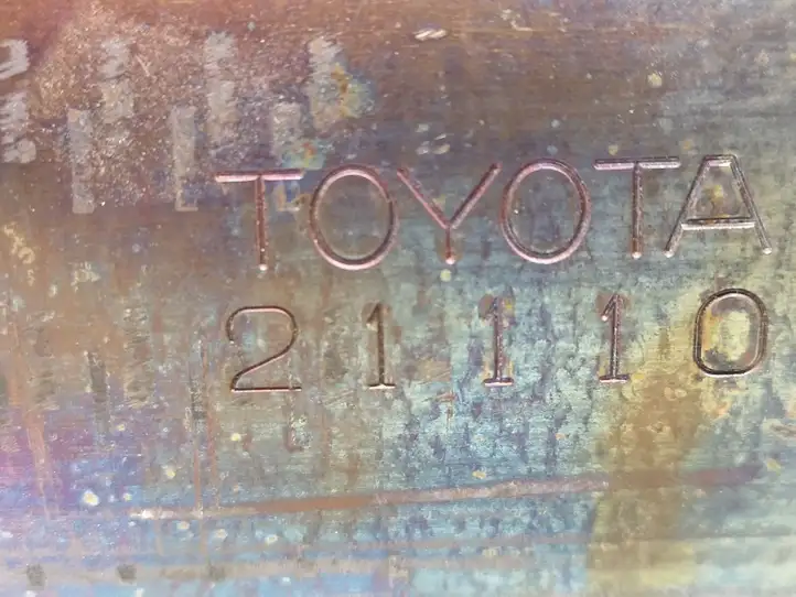 Toyota Yaris (2014 - 2019) 21110 Катализатор / DPF / FAP — фото 5