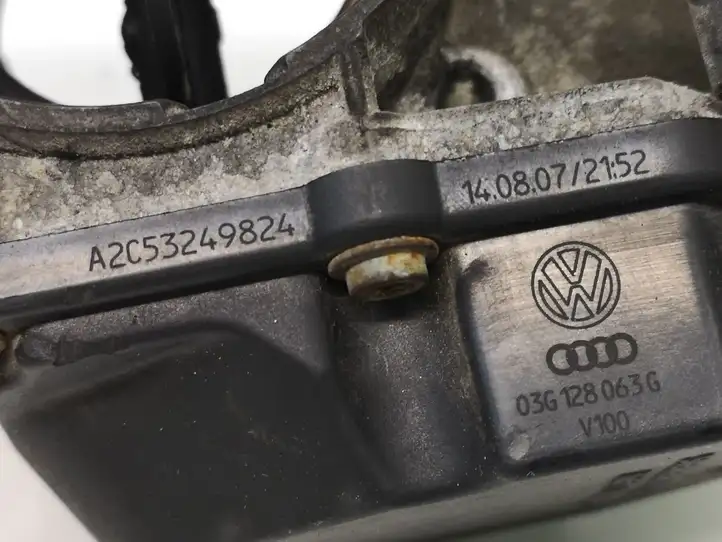 Volkswagen Polo (2005 - 2009) 03G128063G Дроссельная заслонка — фото 3