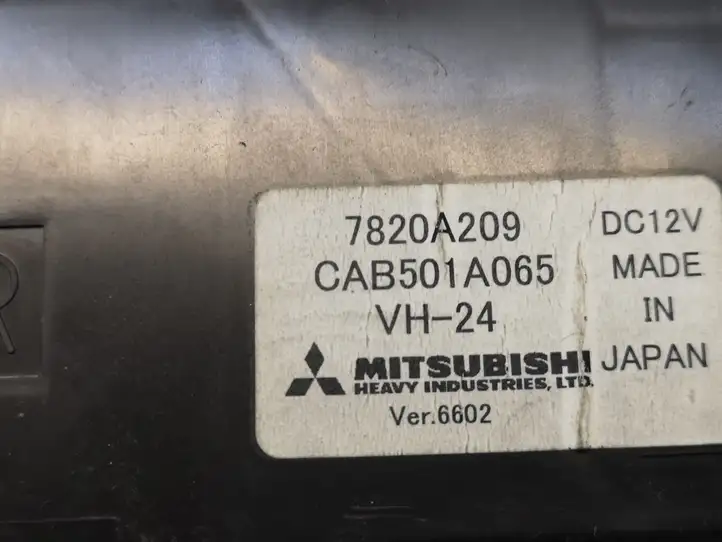 Mitsubishi Lancer VIII (2007 - 2011) 7820A209 Модуль управления кондиционером — фото 2