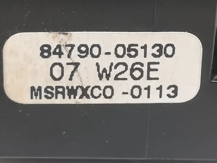 Toyota Avensis T250 (2006 - 2009) 8479005130 Кнопка обогрева стекла — фото 4