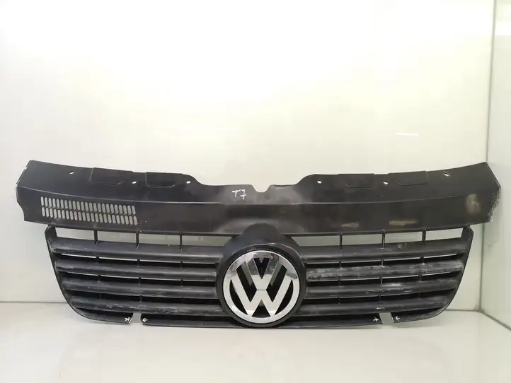 Volkswagen Transporter - Caravelle T5 (2003 - 2009) Верхняя решетка радиатора — фото 1