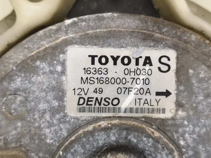 Toyota Corolla Verso E121 (2004 - 2007) DT1227508851 Электровентилятор радиатора — фото 2