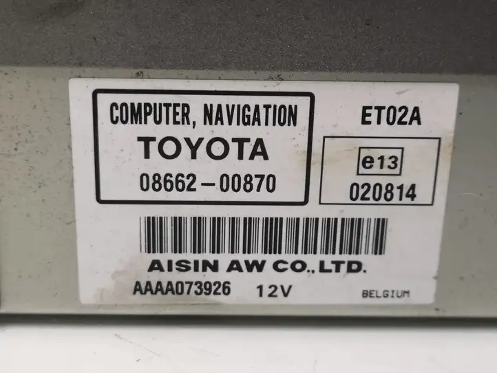 Toyota Corolla Verso E121 (2004 - 2007) 0866200870 Навигационный привод CD/DVD — фото 3