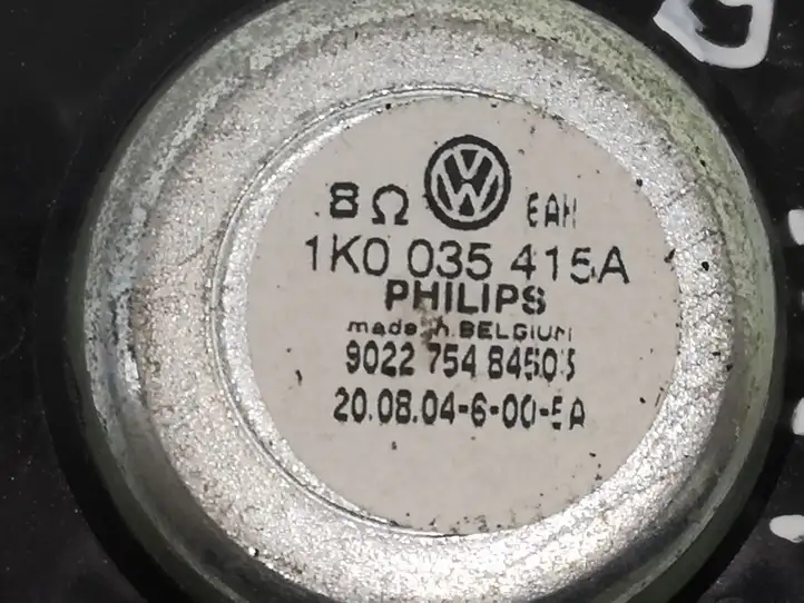 Volkswagen Golf V (2003 - 2009) 1K0035415A Динамики передних дверей — фото 4