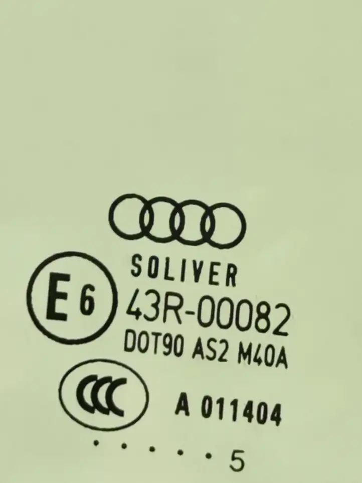Audi A4 S4 B6 8E 8H (2000 - 2006) Стекло передней двери — фото 4