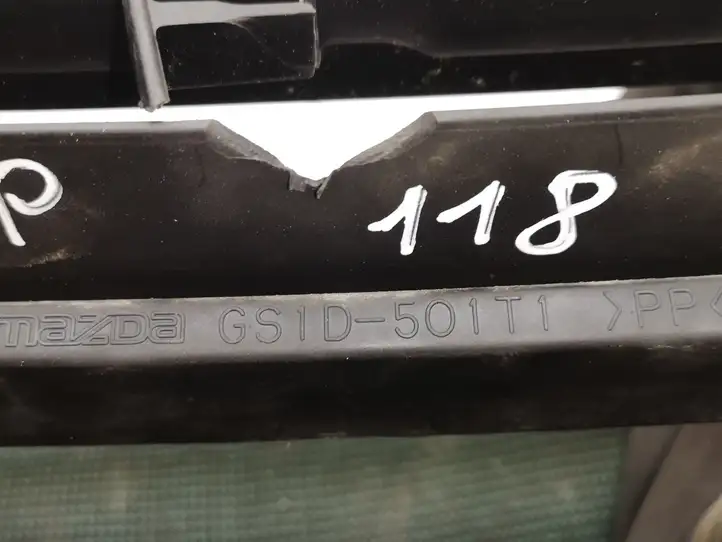 Mazda 6 (2009 - 2012) GS1D501T1 Нижняя решетка переднего бампера — фото 8