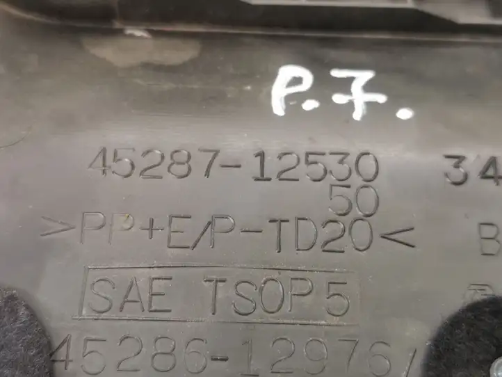 Toyota Auris 150 (2006 - 2012) 4528712530 Обшивка рулевой колонки — фото 3