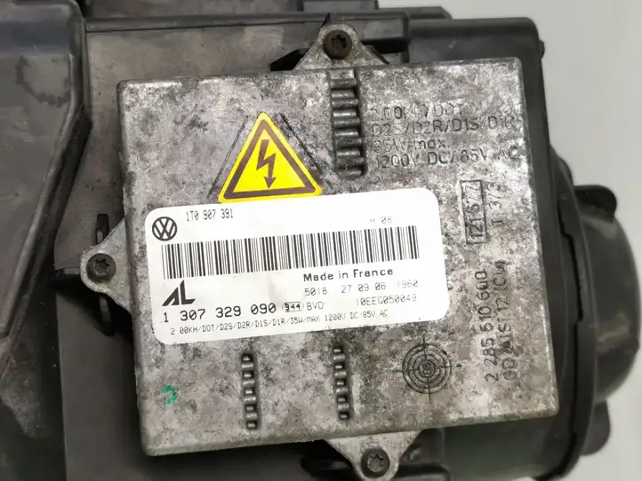 Volkswagen Golf V (2003 - 2009) 1307329090 Передняя фара — фото 10