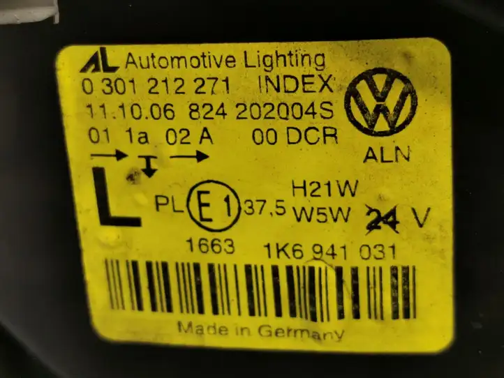 Volkswagen Golf V (2003 - 2009) 1307329090 Передняя фара — фото 10