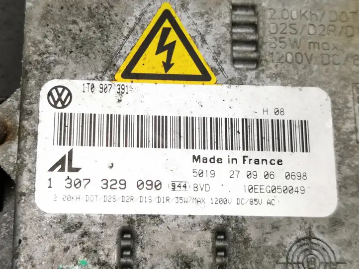 Volkswagen Golf V (2003 - 2009) 1307329090 Передняя фара — фото 11