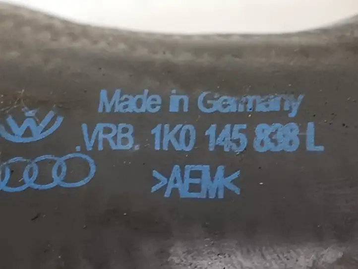Volkswagen Golf V (2003 - 2009) 1K0145838L Трубки интеркулера / Шланги интеркулера — фото 4