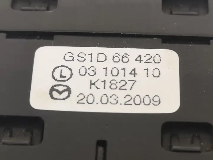 Mazda 6 (2009 - 2012) GS1D66420 Включатель обогрева — фото 5