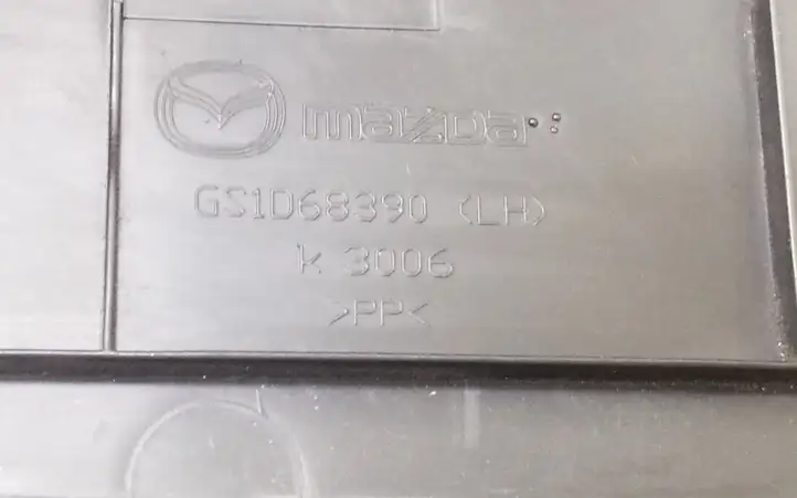 Mazda 6 (2009 - 2012) GS1D68390 Внутренняя отделка переднего порога — фото 5