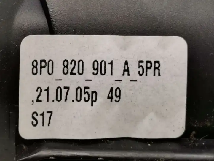 Audi A3/S3 8P (2004 - 2008) 8P0820901A5PR Боковой воздушный дефлектор — фото 4