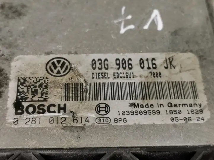 Volkswagen Jetta V (2005 - 2010) 03G906016JK Блок управления двигателем (ЭБУ) — фото 2
