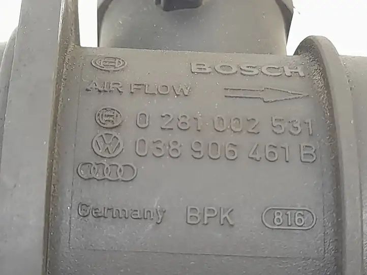 Audi A4 S4 B6 8E 8H (2000 - 2006) 0281002531 Датчик массового расхода воздуха — фото 4