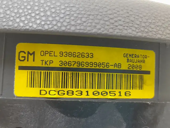 Opel Astra H (2004 - 2009) 93862633 Подушка безопасности руля — фото 7