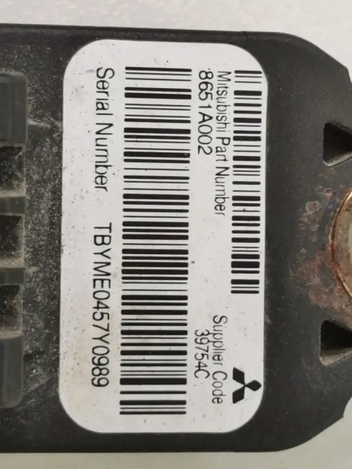Mitsubishi Outlander (2007 - 2012) 8651A002 Датчик удара SRS — фото 2