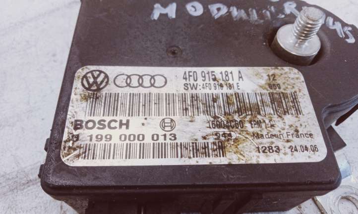 Audi A6 (2004 - 2008)  4F0915181A Модуль управления аккумулятором