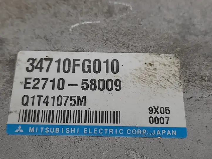 Subaru Impreza III (2008 - 2012) 34710FG010 Блок управления усилителем руля — фото 2