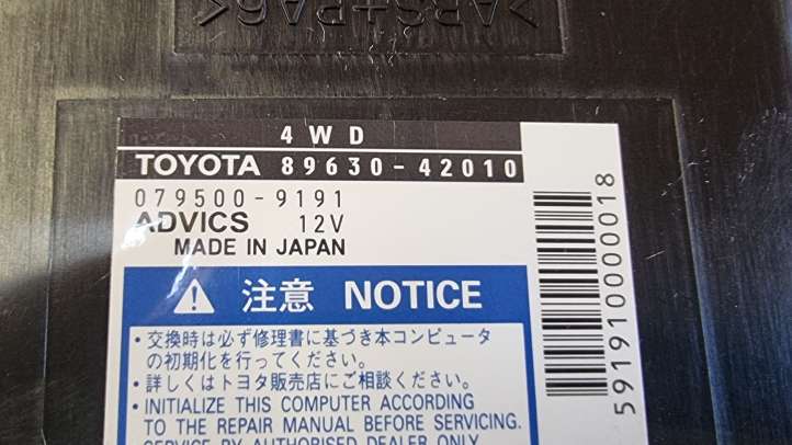 Toyota RAV 4 (XA30) (2006 - 2016)  8963042010 Блок управления ABS
