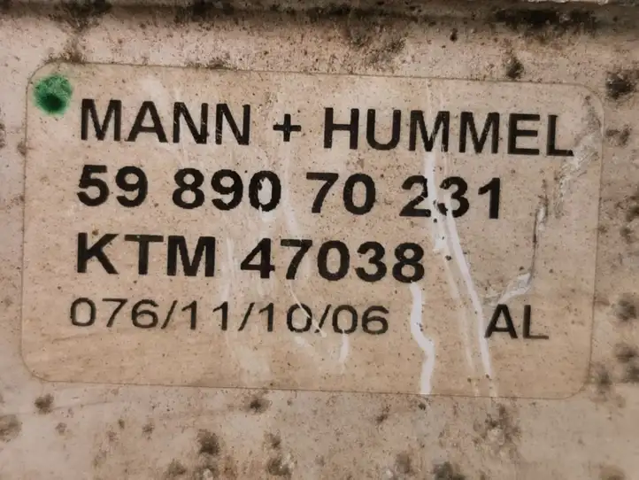 Opel Zafira B (2003 - 2006) 5989070231 Кронштейн масляного фильтра — фото 6