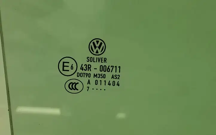 Volkswagen PASSAT B6 (2005 - 2010) Стекло задней двери — фото 2