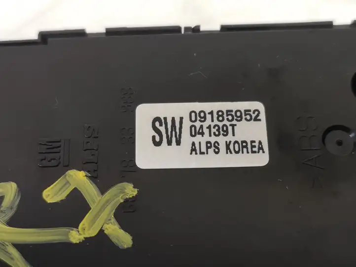 Opel Vectra C (2002 - 2005) 09185952 Блок кнопок стеклоподъемников — фото 5