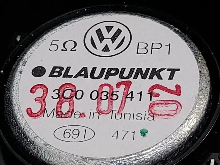 Volkswagen PASSAT B6 (2005 - 2010) 3C0837994 Твитер передней двери — фото 6