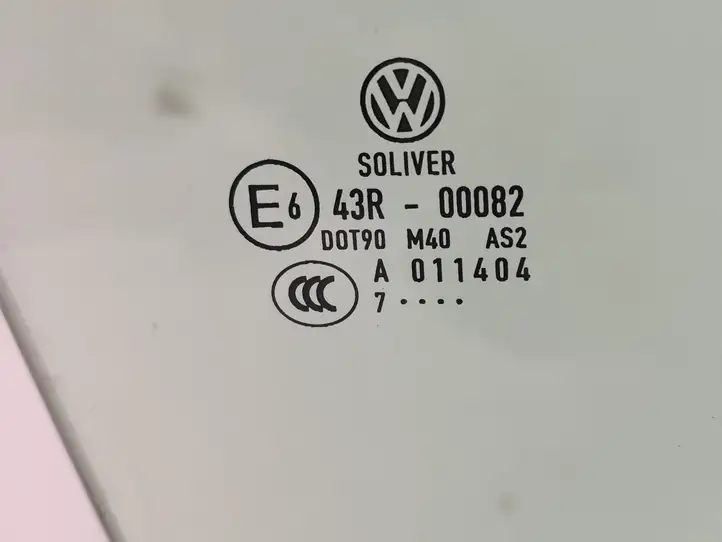 Volkswagen PASSAT B6 (2005 - 2010) Стекло передней двери — фото 2