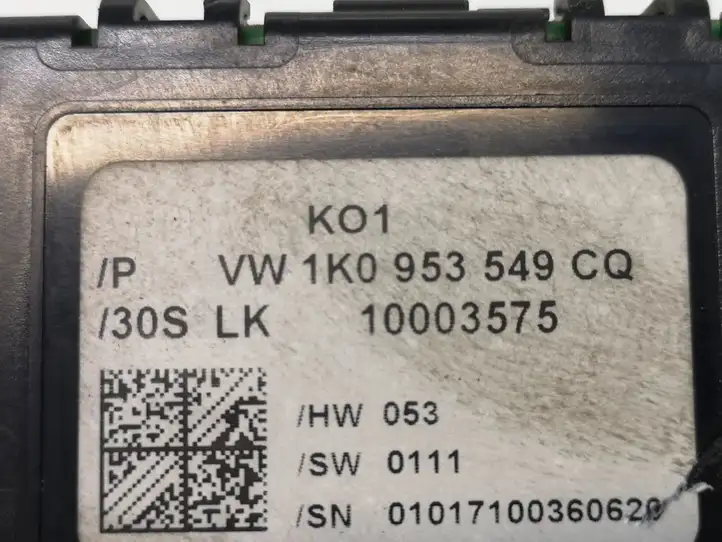 Skoda Octavia Mk2 (1Z) (2004 - 2013) 1K0953549CQ Датчик угла поворота руля — фото 5