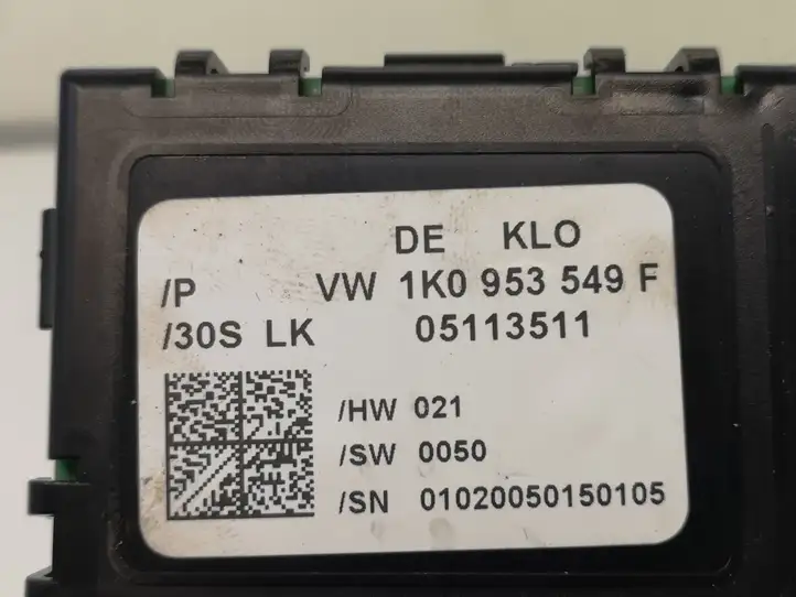 Volkswagen Golf V (2003 - 2009) 1K0953549F Датчик угла поворота руля — фото 5